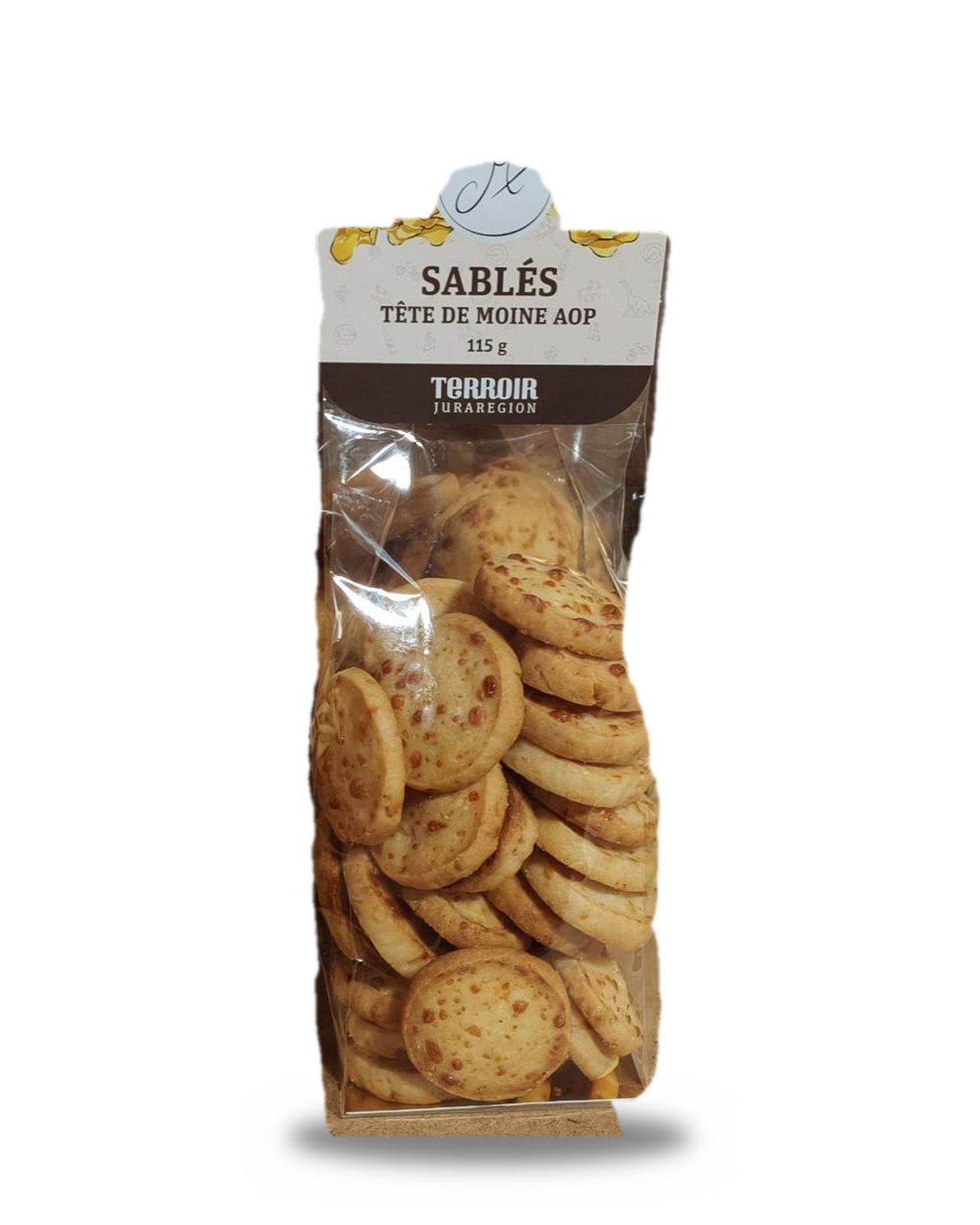 Sablés à la Tête de Moine AOP, 115 g
