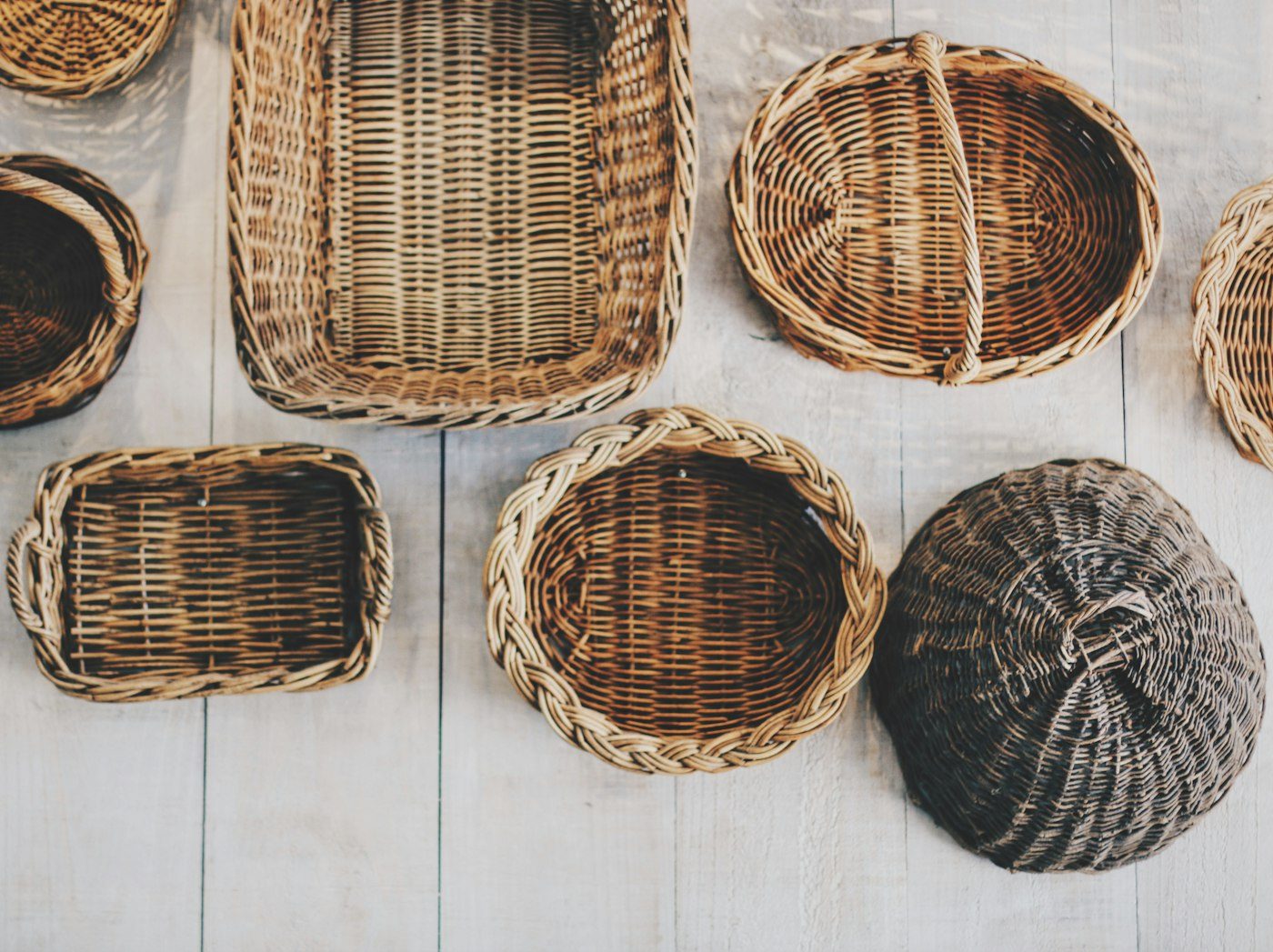 Panier du terroir vide