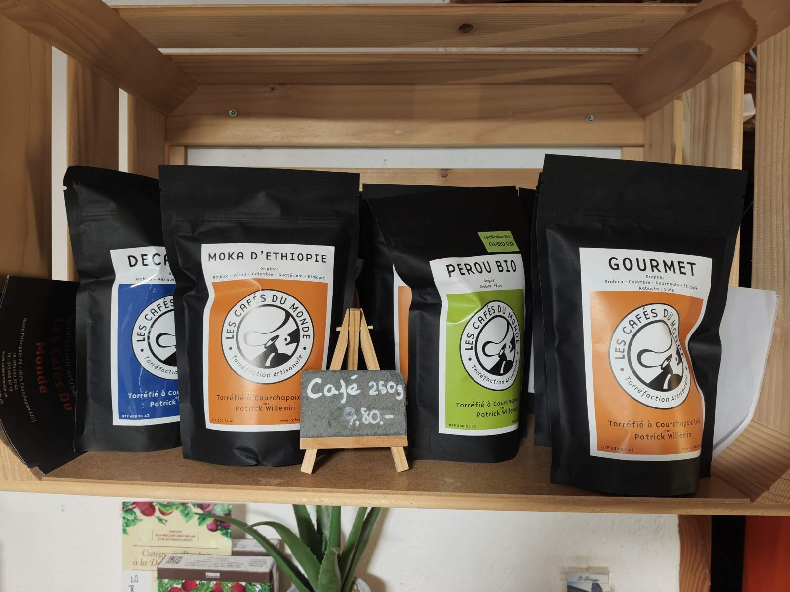 Kaffee aus Courchapoix
